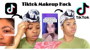 لایف هک های آرایشی تیک تاک TikTok توانست منافذ بزرگ مرا بعد از تست آن کوچک کنند.مراحل آرایش روزانه: اول کرم مرطوب کننده بزنیم