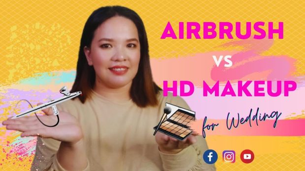 ایربراش میکاپ یا آرایش عروس HD؟ بهترین نوع کدام است؟  Airbrush vs HD