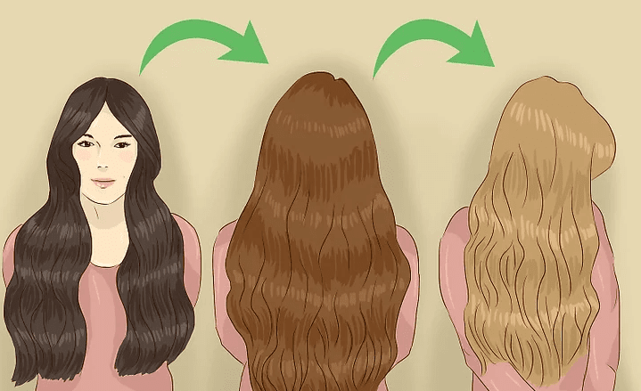 برای روشن كردن موهاي رنگ شده چه کنیم؟آیا موهاي از قبل رنگ شده مشکی تیره بدون دکلره موي روشن میشود؟ چرا؟ چگونه و چطور ممکن است؟