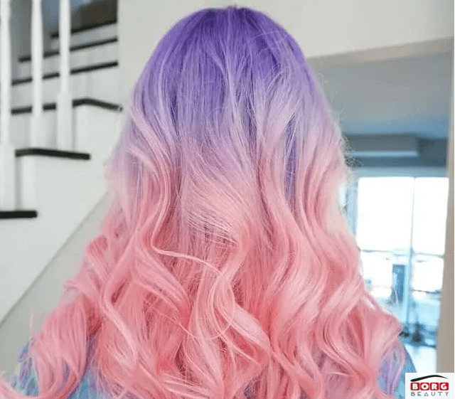 pink-ombre-hair چه خوشگل دختر