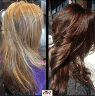 borg beauty salon hair color