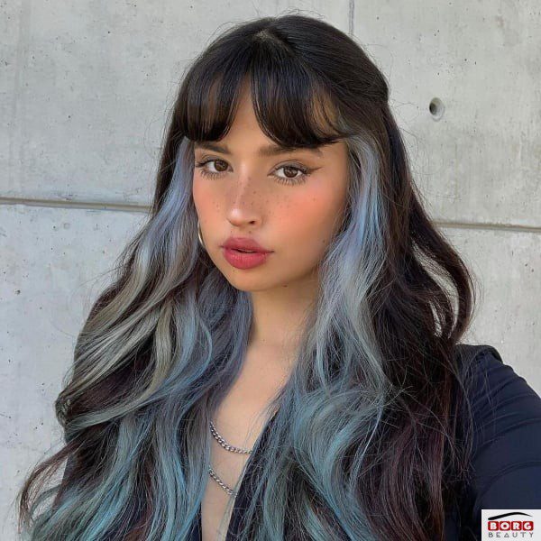 Peekaboo Hair Color 1 - مدل مو ترند ۲۰۲۳ دخترانه: جدیدترین ترندهای موی TikTok