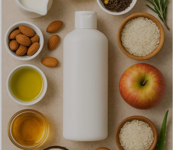 چه چیزی در شامپو بریزیم؟ افزودنیهای طبیعی برای تقویت و نرمی مو
